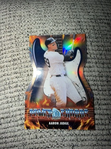 2026 Bowman Chrome Aaron Judge POWER CHORDS Die Cut #PC-1 NY Yankees Insert