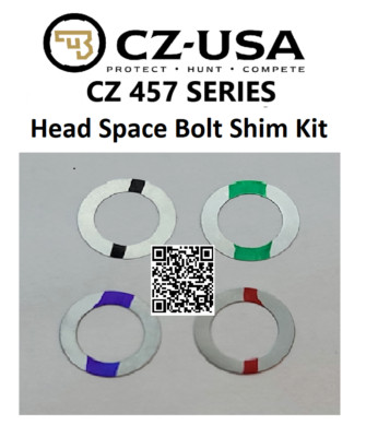 CZ 457 Head Space Bolt Shim Kit