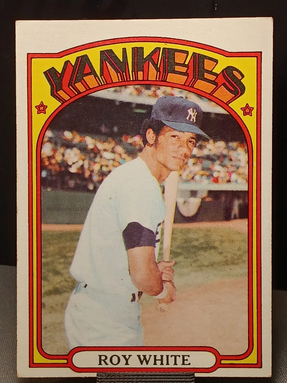 Vintage 1972 Topps #340 Roy White New York Yankees