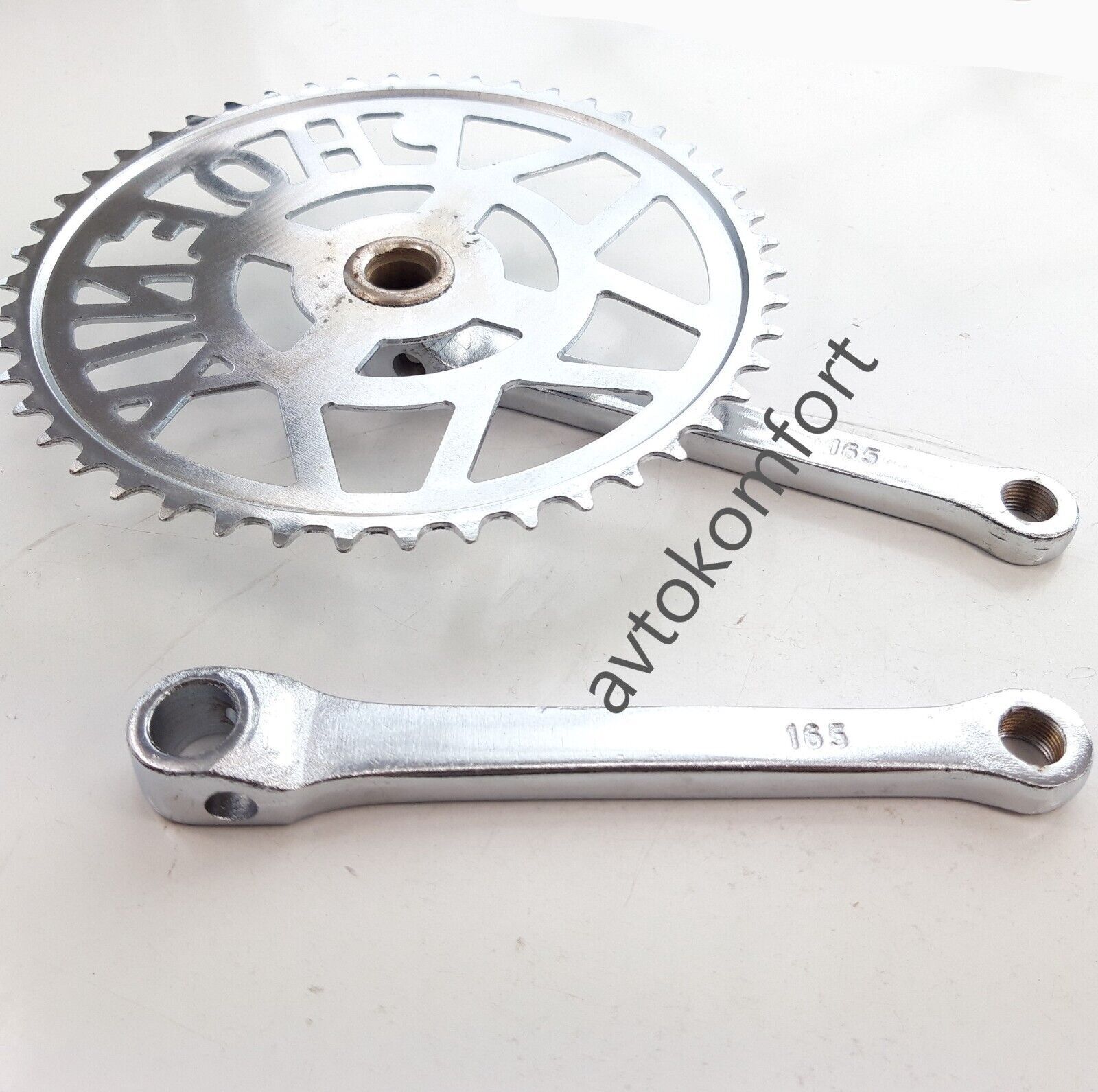 Phoenix Bike Single 48 Teeth MTB Chainset Chainring Crank Set Steel