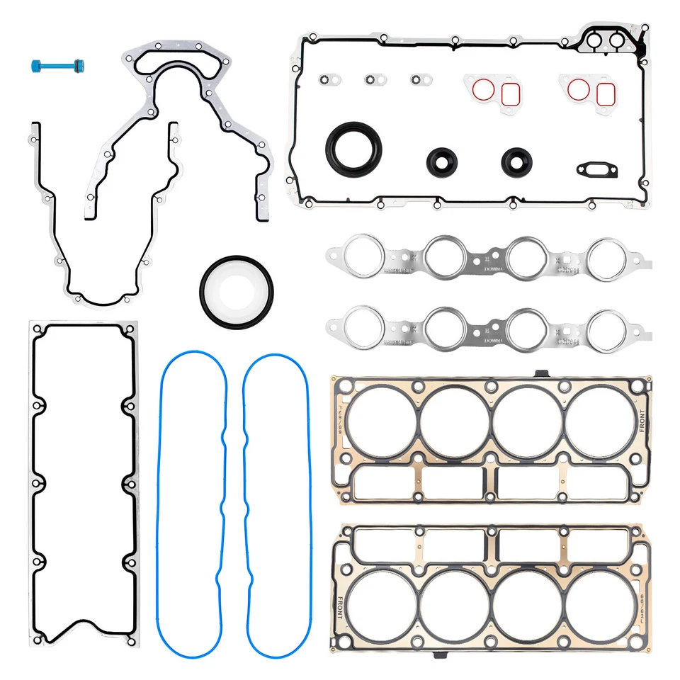 GEN III LS Gasket Set&LS9 Head Gaskets For Chevrolet Silverado 2500 HD 2003-2009 - Image 3 of 4