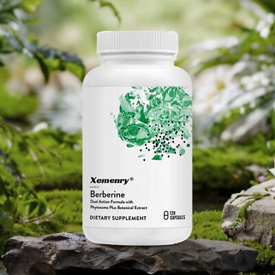 XEMENRY Berberine 1000mg -with Berberine Phytosome-Healthy Cholesterol,Anti-inflammatory
