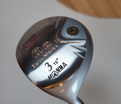 Rare HONMA Twin Marks 330 Titanium SET - New NOS, LH, R Flex - 1,3