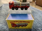 Vintage Lesney MATCHBOX #10 - Pipe Truck - Original Box MINT CONDITION