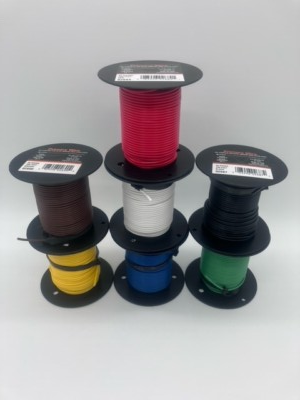 #ad 20 Gauge Primary Wire 100% Fine Stranded Copper USA Made Lot NOT CCA $12.49