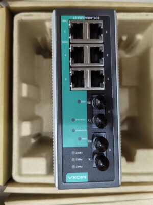 1PC ONE New MOXA EDS-408A-MM-ST Industrial Ethernet Switch 