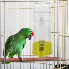 Pet Bird Waterer Automatic Water Feeder Adapter Parrot Cage Drinker Parrot