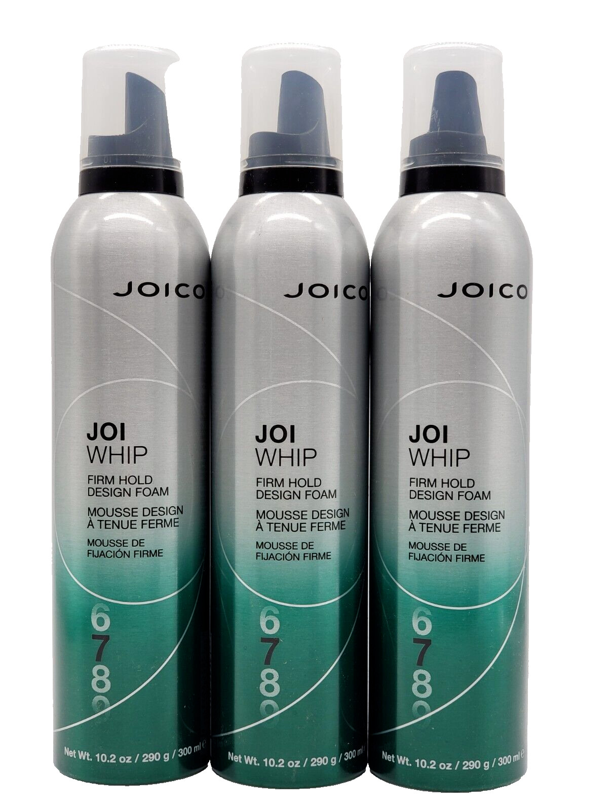 Joico JOI Whip Fester Halt Design Schaum Mousse 10,2oz 3er Pack