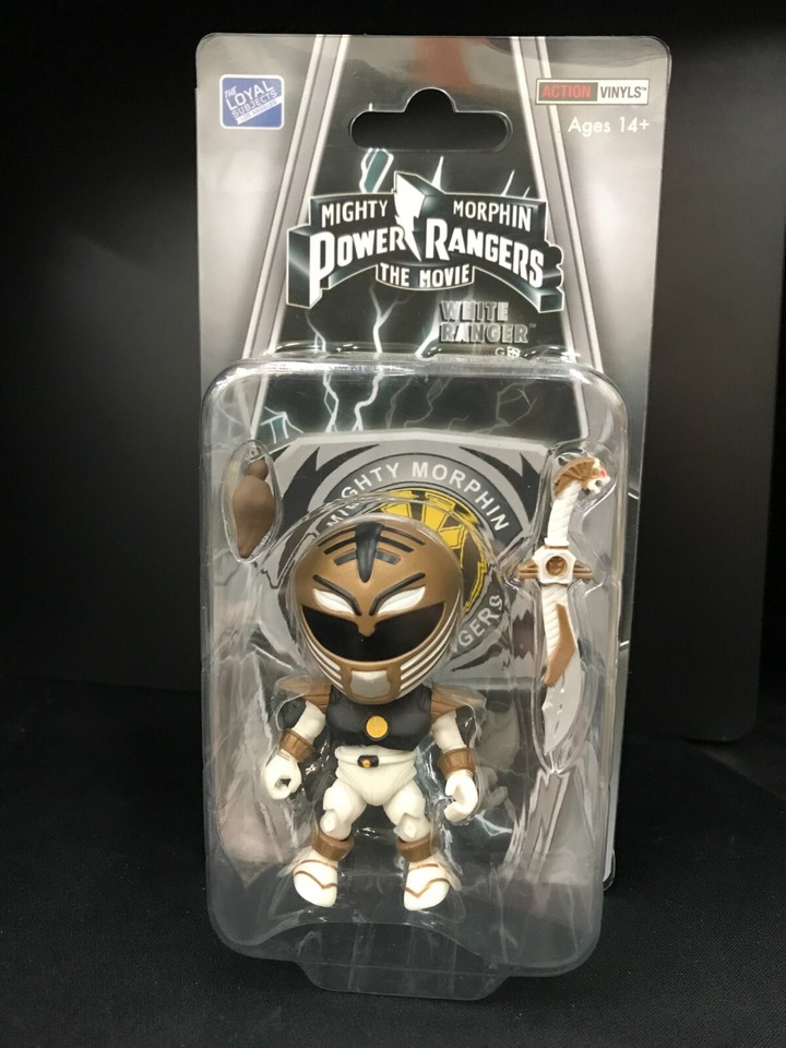 JASON DAVID FRANK White Power Rangers JDF Exclusive Glow-In-Dark Action ...