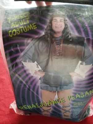 Renaissance Peasant Halloween Costume Adult Large 180-220 Pounds 