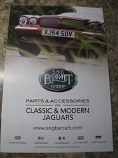 SNG BARRATT PARTS & ACCESSORIES JAGUAR CARS 2017 ADVERT A4 SIZE FILE 5
