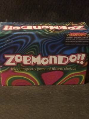 Zobmondo!!The Outrageous Game Of Bizarre Choices .Adult Game New Sealed  