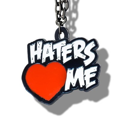 WWE The Miz Haters Love Me Pendant, necklace Mike Mizzanin MTV ECW TV Mizdow 