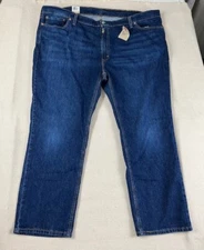 Levi's 514 Jeans Mens 50x30 Blue Taper Athletic New With Tags