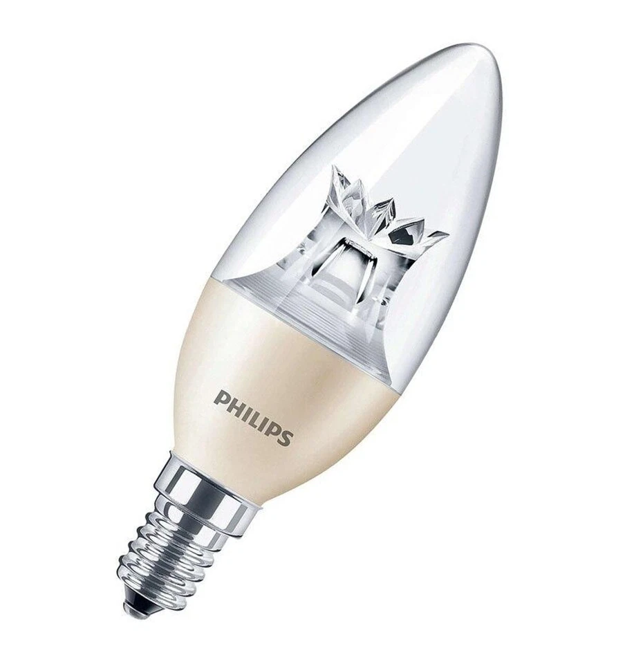 Philips Master 6w (40w), LED, Dimtone, E14 Small Edison Screw, 470lm Candle Bulb - Image 2 of 4