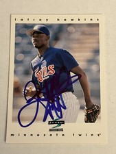 LaTroy Hawkins 1997 Score Authentic Signed Autograph Auto Card Minnesota Twins