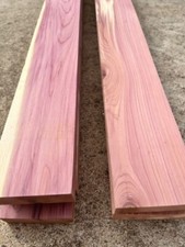 Red Cedar Boards - Choose Your Own Size 1" or 2" Thick - Kiln Dried and Planed