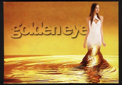 FILM POSTER Postcard: James Bond's GOLDEN EYE. Free UK  p&p