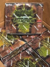 YuGiOh! Quarter Century STAMPEDE Booster Box Factory Sealed English - 24 Packs