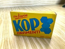 Scatola Detersivo Vintage Kop Mira Lanza  Intatta Con Figurina Anni 60/70 #3