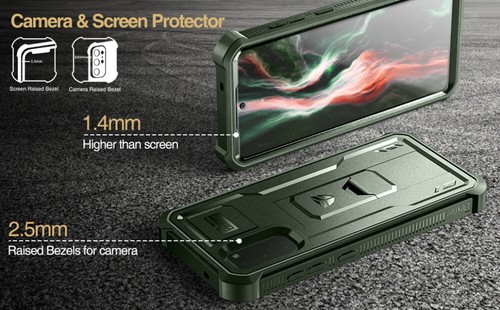 Dexnor Full Body Shockproof Case for Samsung Galaxy S20 Built-in Kickstand - Picture 50 of 58