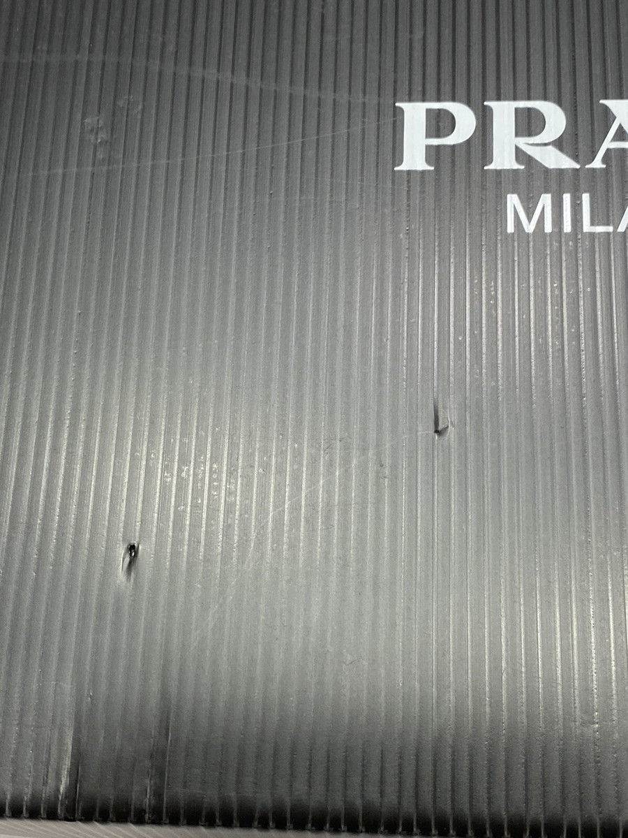 Authentic Prada Milano Empty Shoe Gift Storage Box | eBay