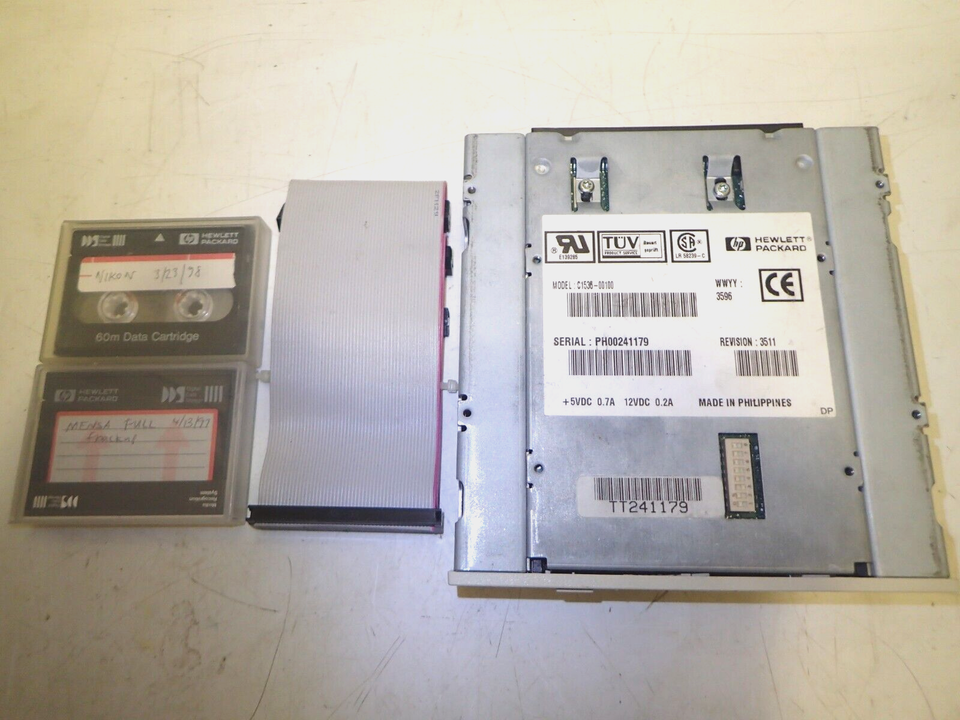 Lecteur MO Et Bande SCSI Externe Matsushita LF-7394P - Vintage