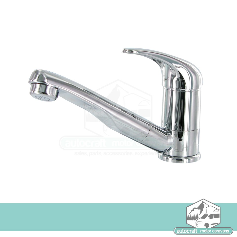 THETFORD ARGENT STAINLESS STEEL CAMPERVAN SINK & ROMA MIXER TAP