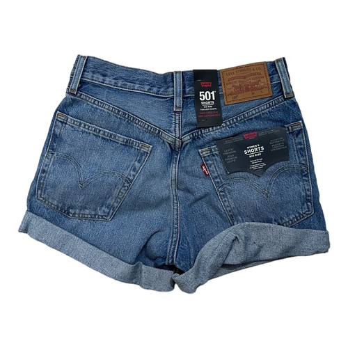 Levi's 501 Mid Rise Shorts - Picture 2 of 2