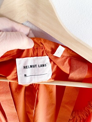 SS '2000 -Helmut Lang- Original Runway Safety Orange Bondage