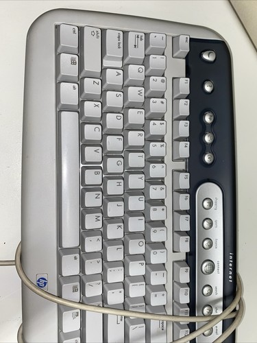 HP PS2 Internet Keyboard Pavilion Win98 Me Xp 95 Gaming Vintage - Picture 3 of 4