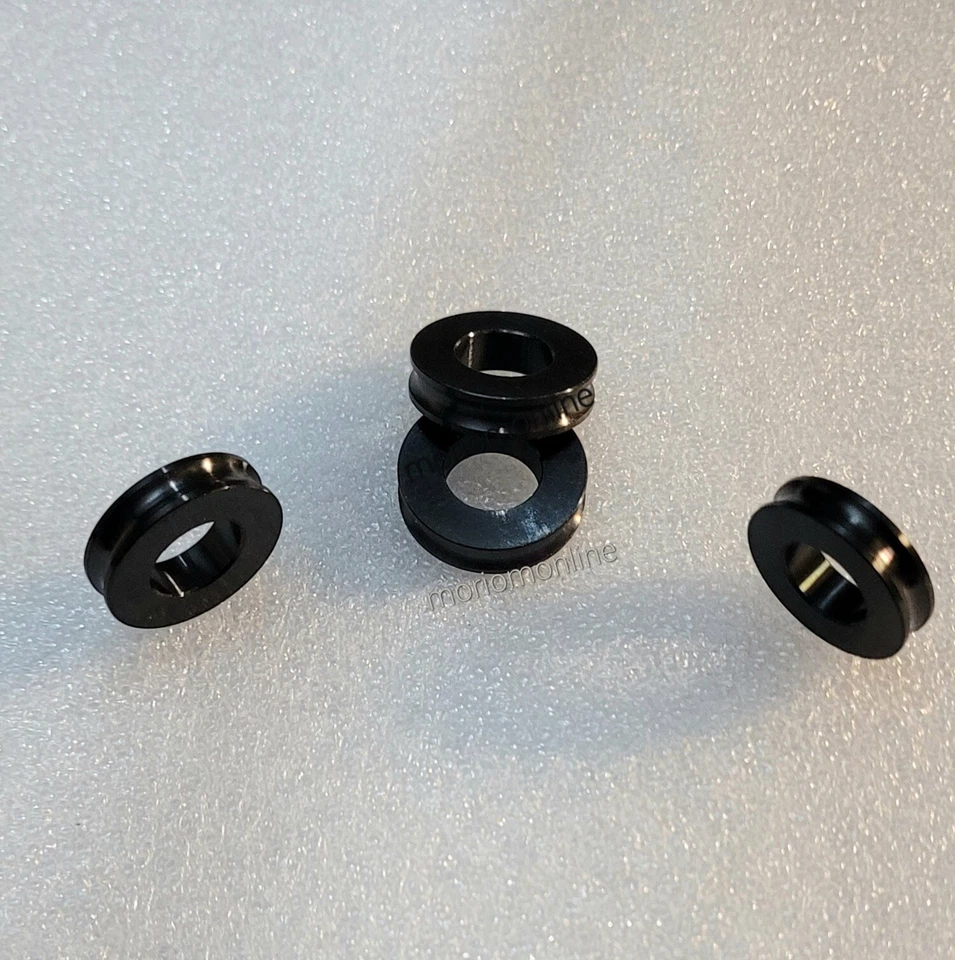 Pinza de freno radial espaciadores titanio 4x 5 mm Ducati Streetfighter V4, V4S NEGRA Foto 2 de 2