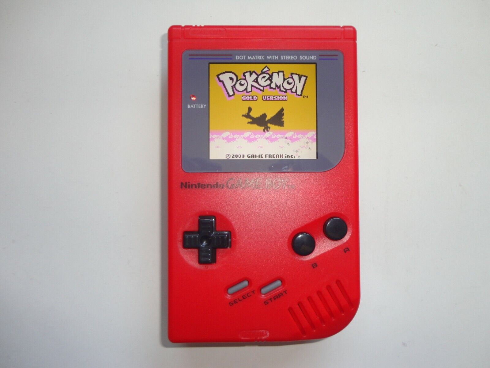 jern opnå operation modded red Nintendo DMG-01 GameBoy W IPS v4 Backlit LCD Screen Game Boy  708056580582 | eBay