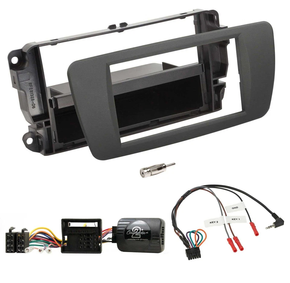 Blaupunkt Lenkrad Bluetooth DAB CD USB Autoradio für Seat Ibiza tuam grey - Bild 3 von 4