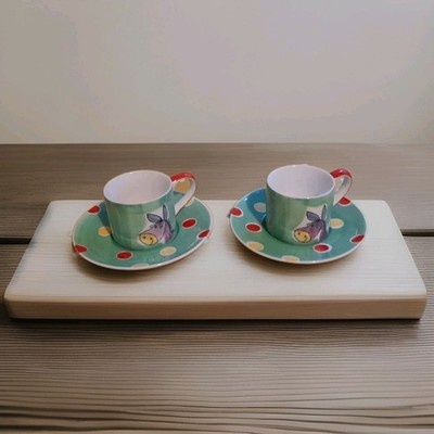Whittard Espresso Mini Sammeltasse und Untertasse Set, Esel Design, Kaffee...