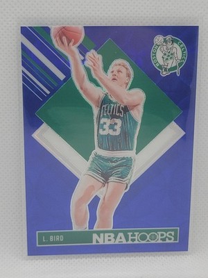 2024-25 Hoops Larry Bird Blue Scope Prizm #ed 27/99 Celtics 