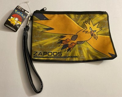 Zapdos Pokemon Canvas Zipper Wallet Clutch Bag New With Tag