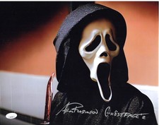 Allen Robinson signed 11x14 Photo Ghostface Scream 2 JSA Authentication