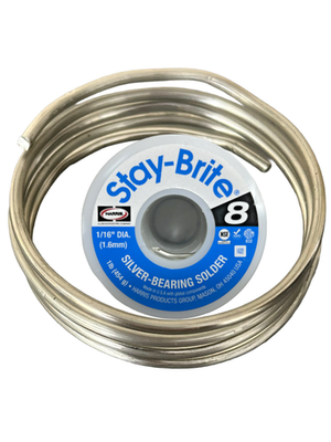 #ad #ad Stay Brite#8 Silver Bearing Solder 1 16quot; Or 1 8quot; HVAC $13.89