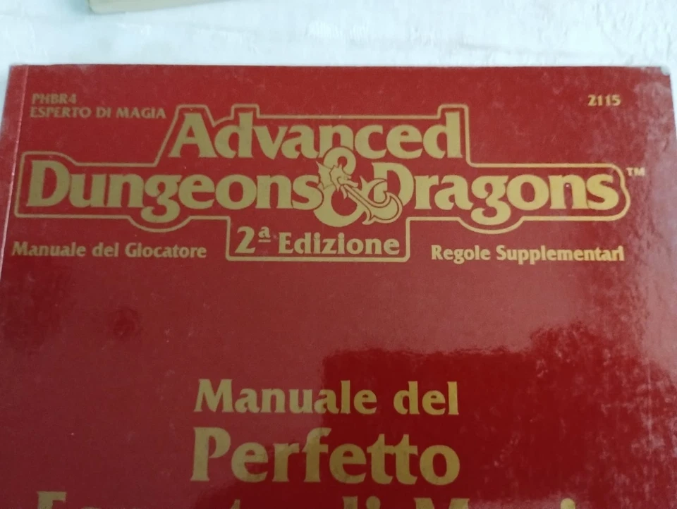Advanced Dungeons Dragons (2nd Ed) - Manuale del Perfetto Esperto di Magia (Ita) - Immagine 3 di 4