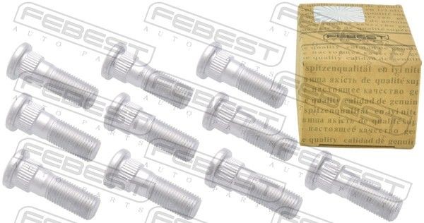 NEU - Febest 0284-002-PCS10 Radbolzen FüR Infiniti Passend FüR Nissan-image