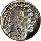 1937-S Buffalo Nickel NGC MS66 Superb Eye Appeal Strong Strike