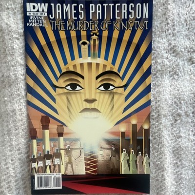 IDW Publishing The Murder of King Tut #1 James Patterson King Tut Comic Book