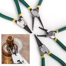 4Pcs 7" Internal/External Snap Ring Pliers Set Heavy Duty Circlip Pliers Kit USA
