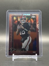 2025 Topps Chrome - Kirk Cousins #13 Pig Skin Refractor - Atlanta Falcons