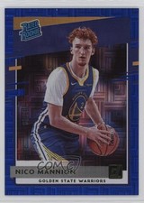 2020-21 Panini Donruss Rated Rookies Choice Blue 4/49 Nico Mannion #245 0o6v