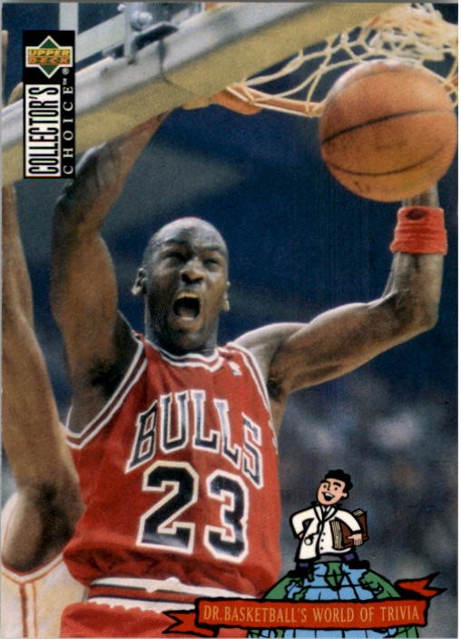 1994-95 Collector's Choice #402 Michael Jordan TRIV - NM-MT