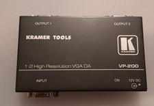 Kramer VP-200 1:2 High Resolution VGA Distribution Amplifier