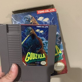 Godzilla: Monster of Monsters NES Nintendo Entertainment Look at pics