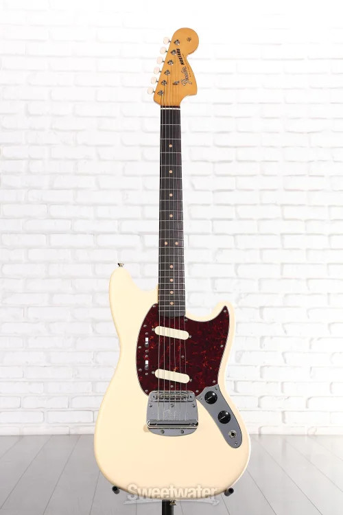 Fender Vintera III Mid '60s Mustang Electric Guitar - Olympic White